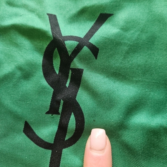 YSL Green and Black Scarf - Picture 4 of 11